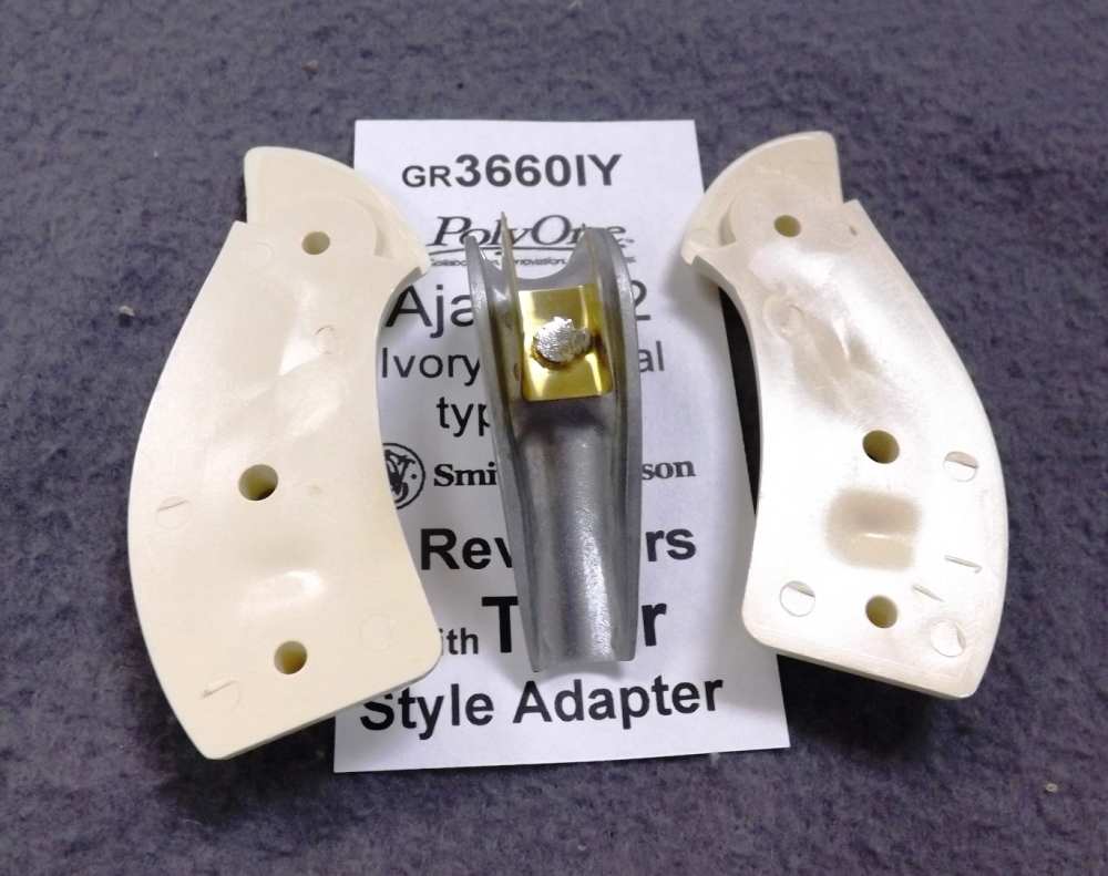Ajax cpy Ivory Grips & Tyler T-grip style Adapter S&W J Revolvers 36 60 642-img-4