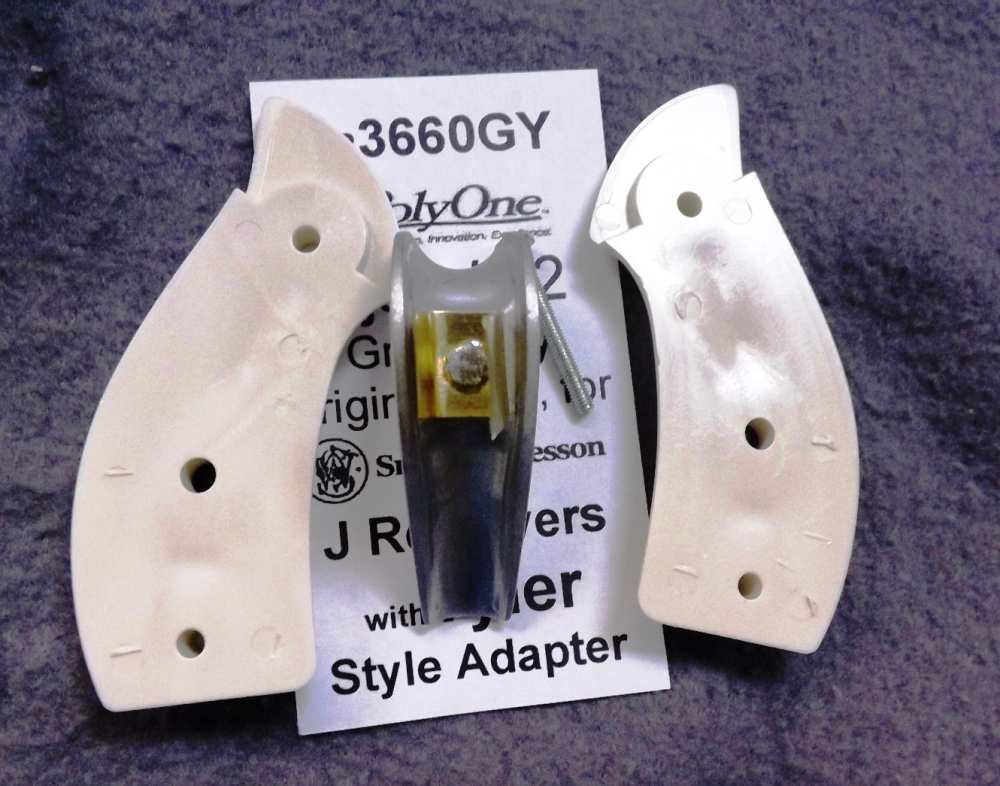 Ajax cpy Ivory Grips & Tyler T-grip style Adapter S&W J Revolvers 36 60 642-img-12