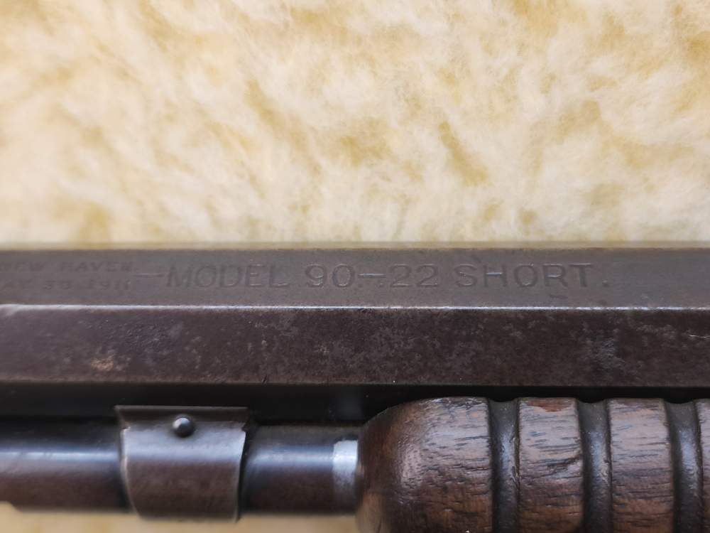FUN C&R FROM 1929 WINCHESTER MODEL 90 .22 SHORT 24" OCTAGON TAKEDOWN – -img-6