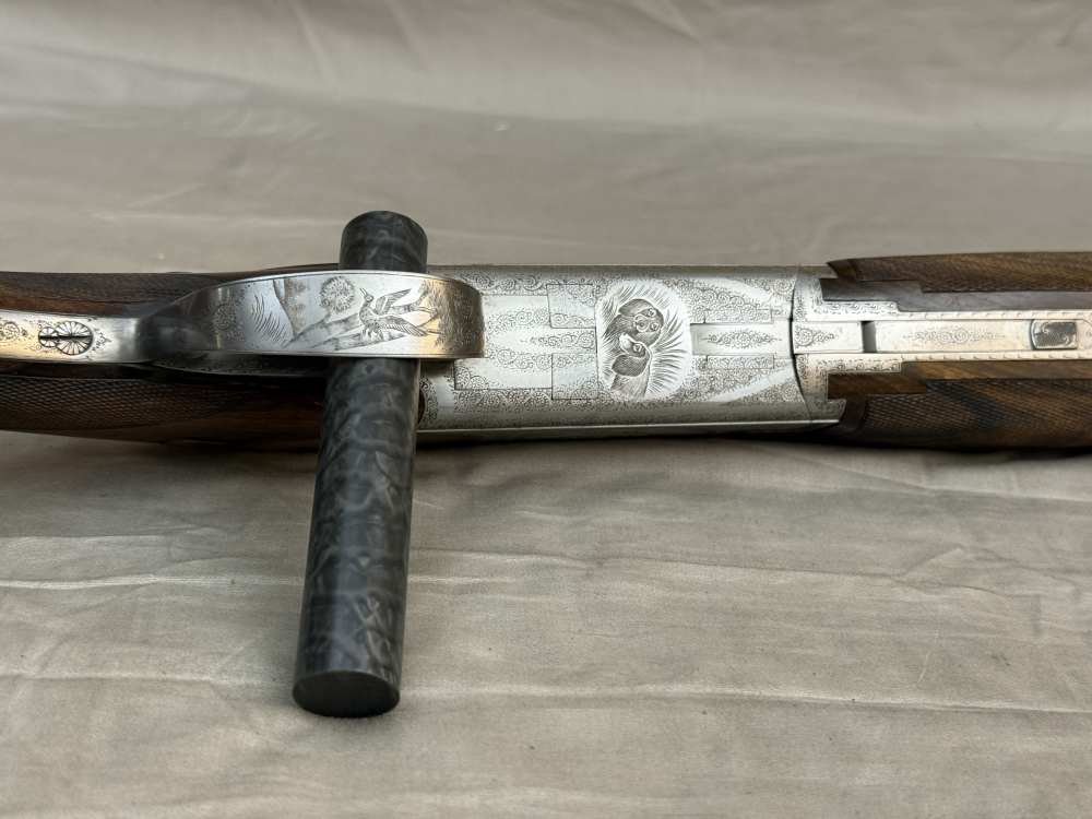Stunning Lambert Engraved 1975 FN Browning Superposed D4 Grade 12ga-img-12