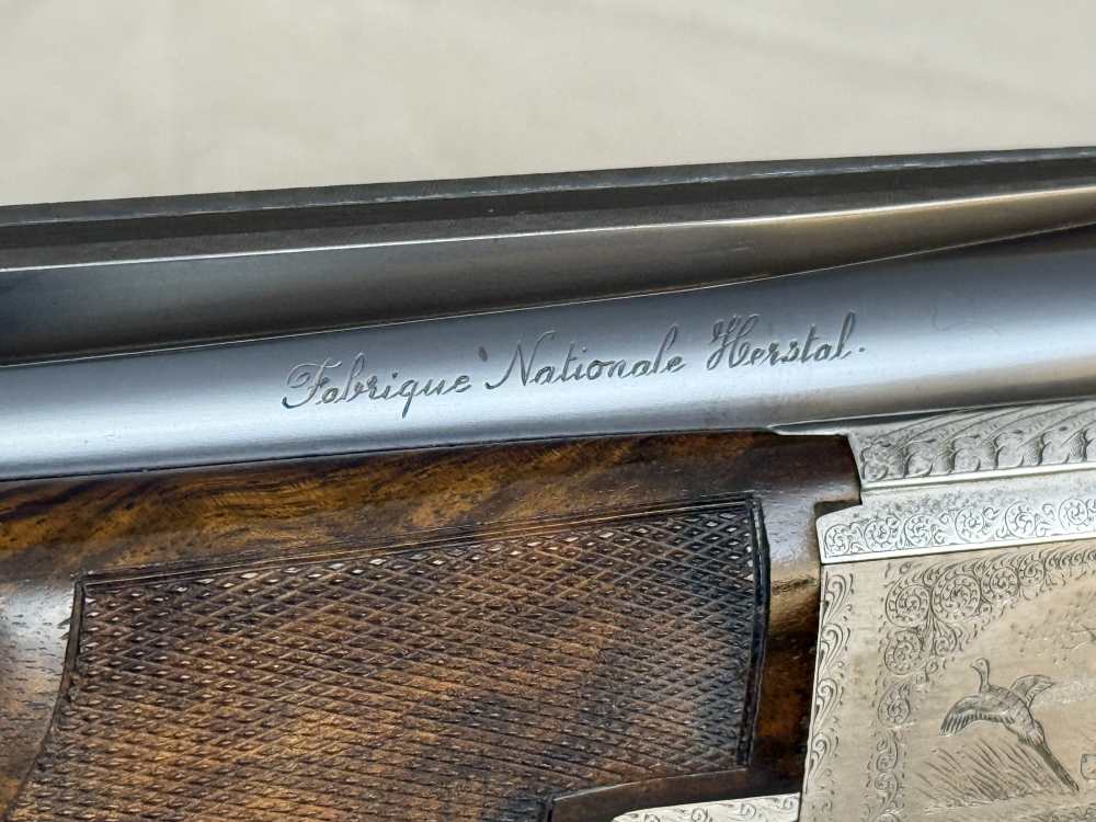 Stunning Lambert Engraved 1975 FN Browning Superposed D4 Grade 12ga-img-20