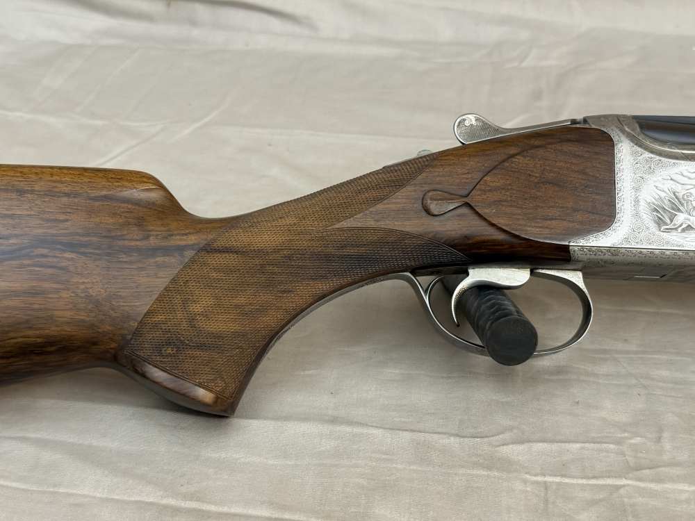 Stunning Lambert Engraved 1975 FN Browning Superposed D4 Grade 12ga-img-7