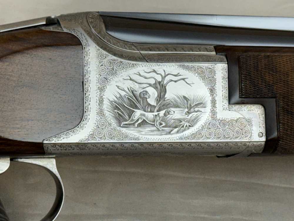 Stunning Lambert Engraved 1975 FN Browning Superposed D4 Grade 12ga-img-2