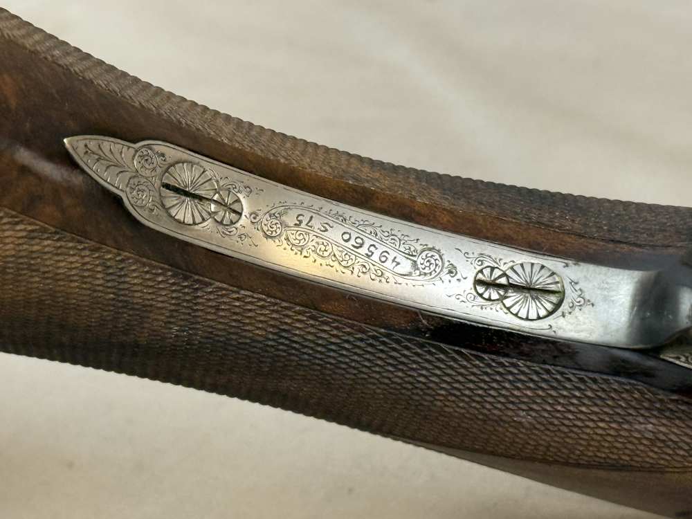 Stunning Lambert Engraved 1975 FN Browning Superposed D4 Grade 12ga-img-4