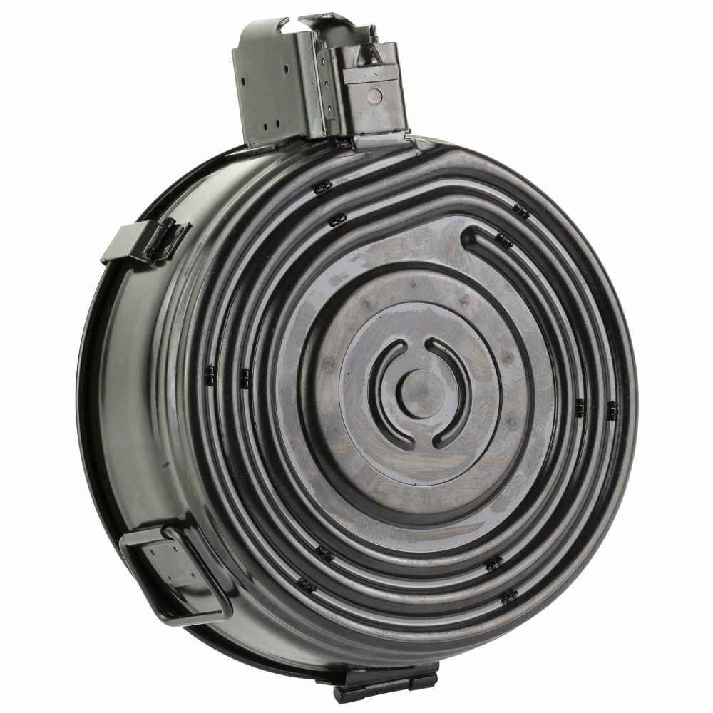KCI USA, Drum Magazine, 7.62X39, 75 Rounds, Fits AK-47, Black -img-0