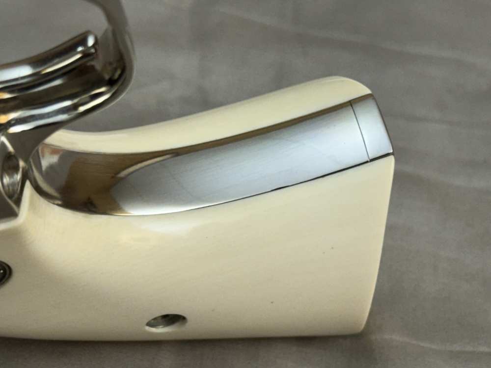 LNIB 1988 Colt SAA Engraving Sampler .45colt Ivory Grips Nickel Finish-img-16