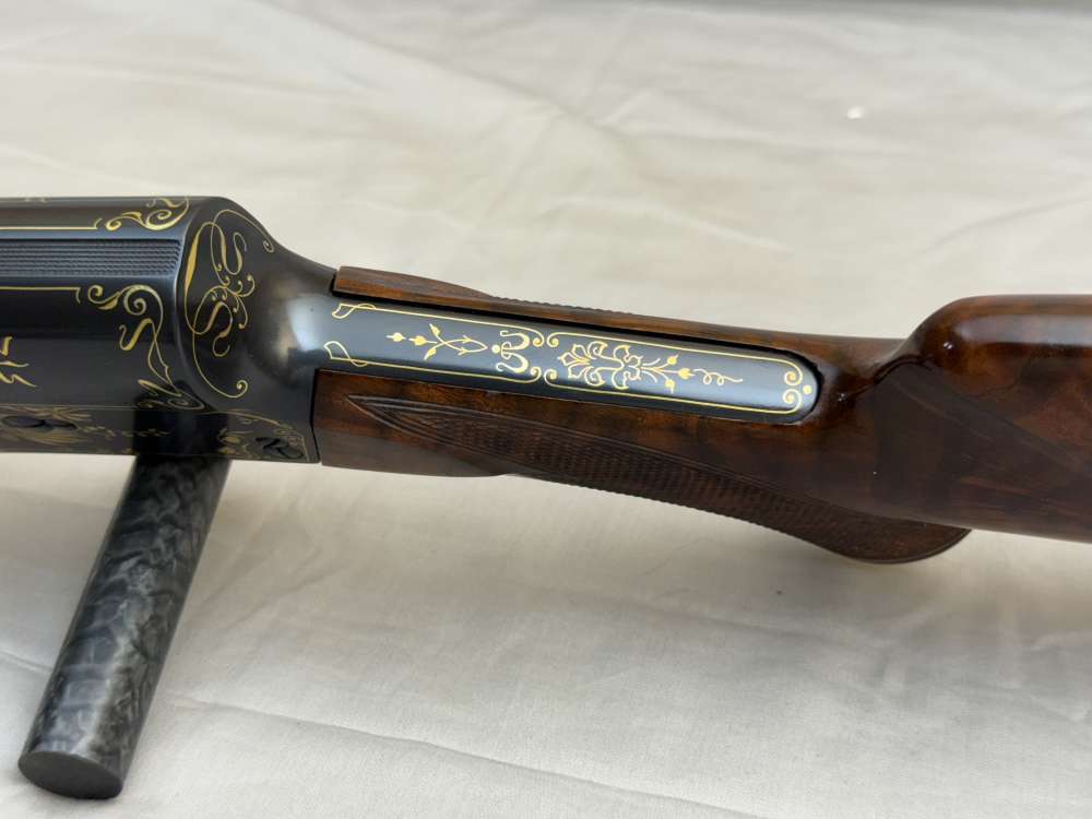 1925 Belgian Browning A5 Grade IV 16ga Factory Gold Inlaid 28" Solid Rib -img-14