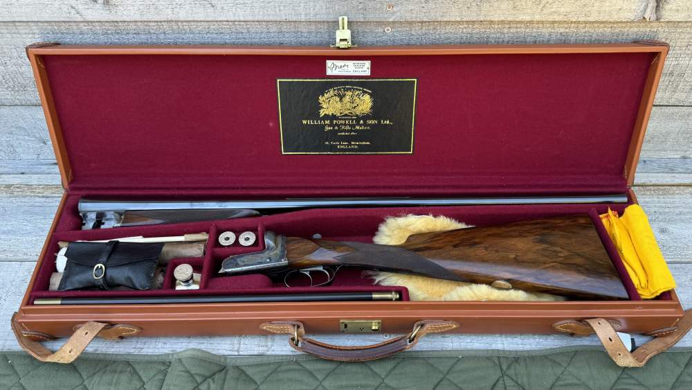 William Powell & Sons No 4 12ga Complete Factory Set-img-34