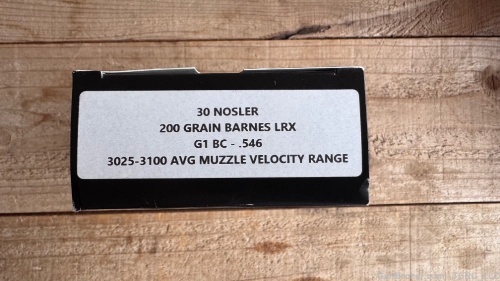 Pendleton Ammo Co. .30 Nosler 200gr Barnes LRX-img-1