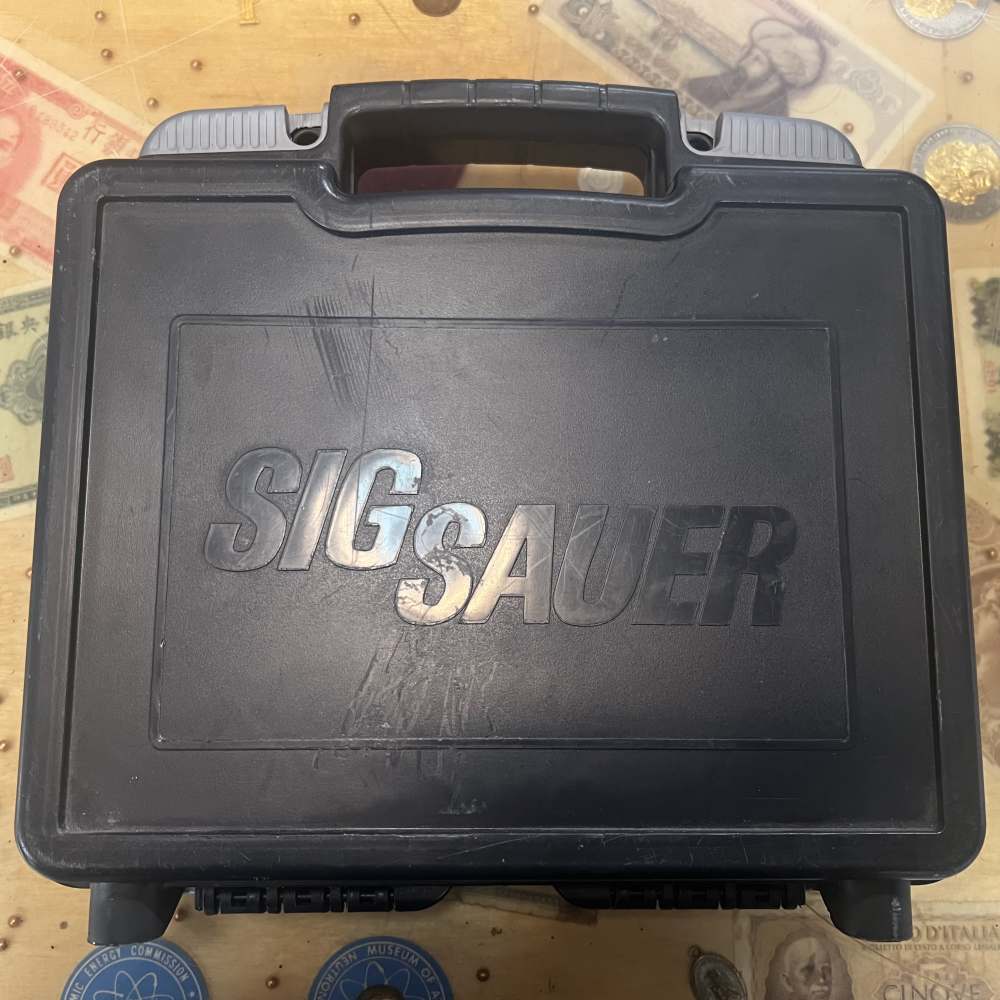 Sig Sauer P320 9mm 15rd W/Hard Case, Grip Module Assy, and Extras! -img-41