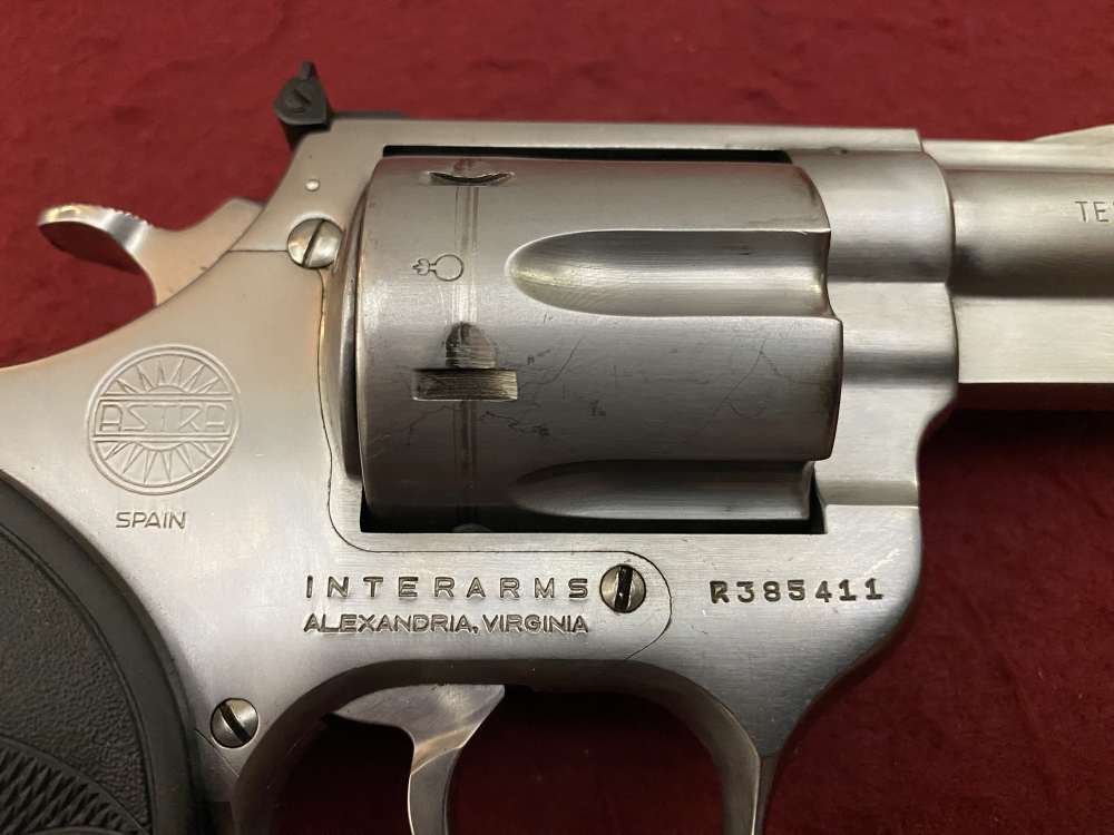 Excellent Interarms Astra Model 44 Terminator Stainless .44 mag 2 3/4" brl.-img-14