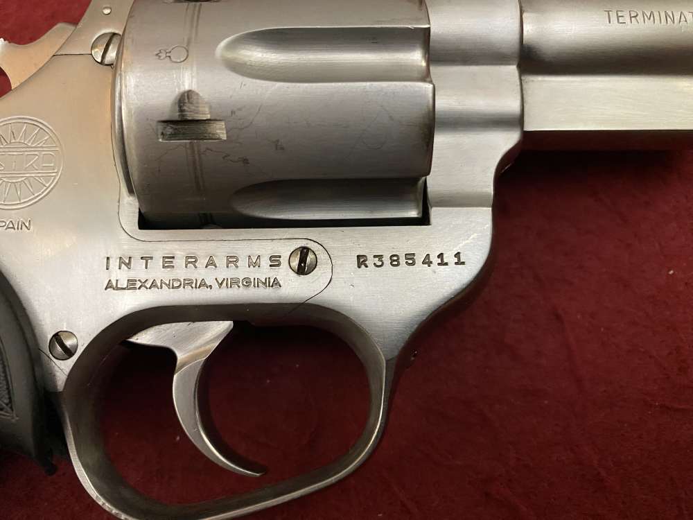 Excellent Interarms Astra Model 44 Terminator Stainless .44 mag 2 3/4" brl.-img-13