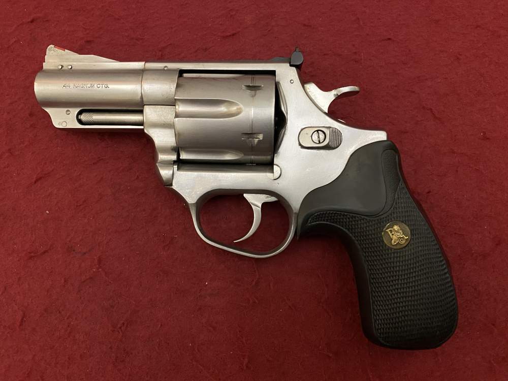 Excellent Interarms Astra Model 44 Terminator Stainless .44 mag 2 3/4" brl.-img-1