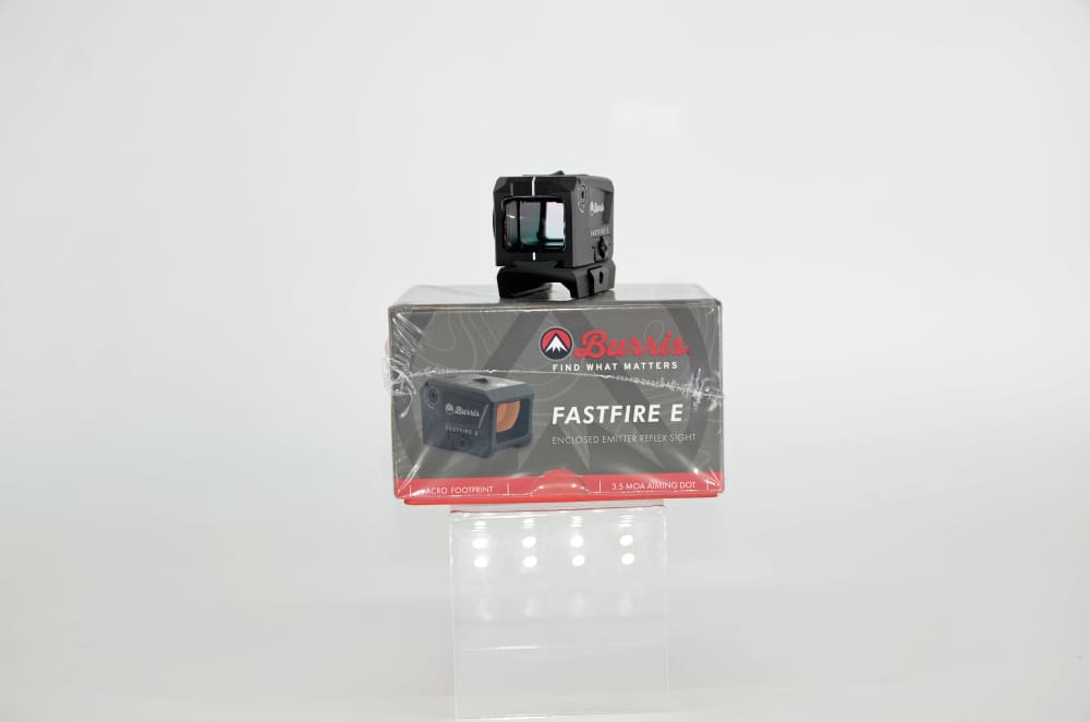 BURRIS FASTFIRE E REFLEX SIGHT GREEN DOT 300267 w/ Low-Profile Picatinny MT-img-2