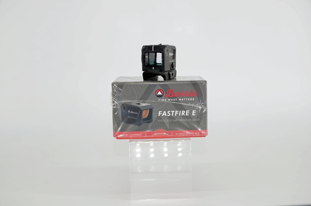 BURRIS FASTFIRE E REFLEX SIGHT GREEN DOT 300267 w/ Low-Profile Picatinny MT-img-1