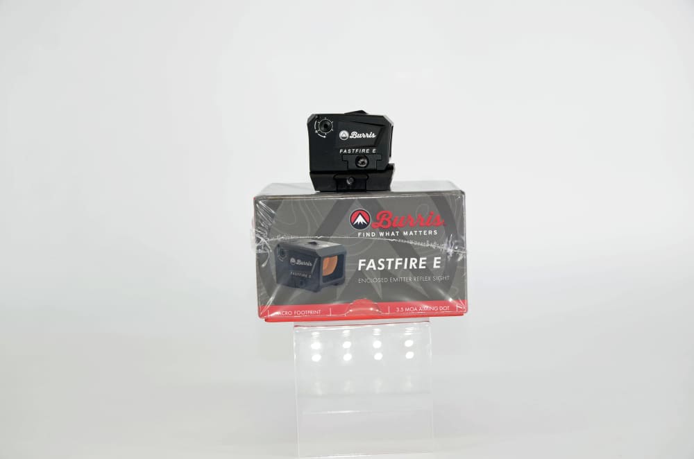 BURRIS FASTFIRE E REFLEX SIGHT GREEN DOT 300267 w/ Low-Profile Picatinny MT-img-0