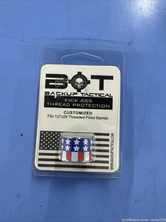 Backup Tactical Custom 1/2"X28 Pistol Barrel Thread Protector-img-0