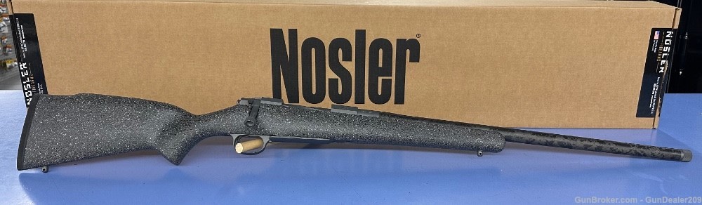 Nosler Model 48 Mountain Carbon Gray 28 Nosler-img-0