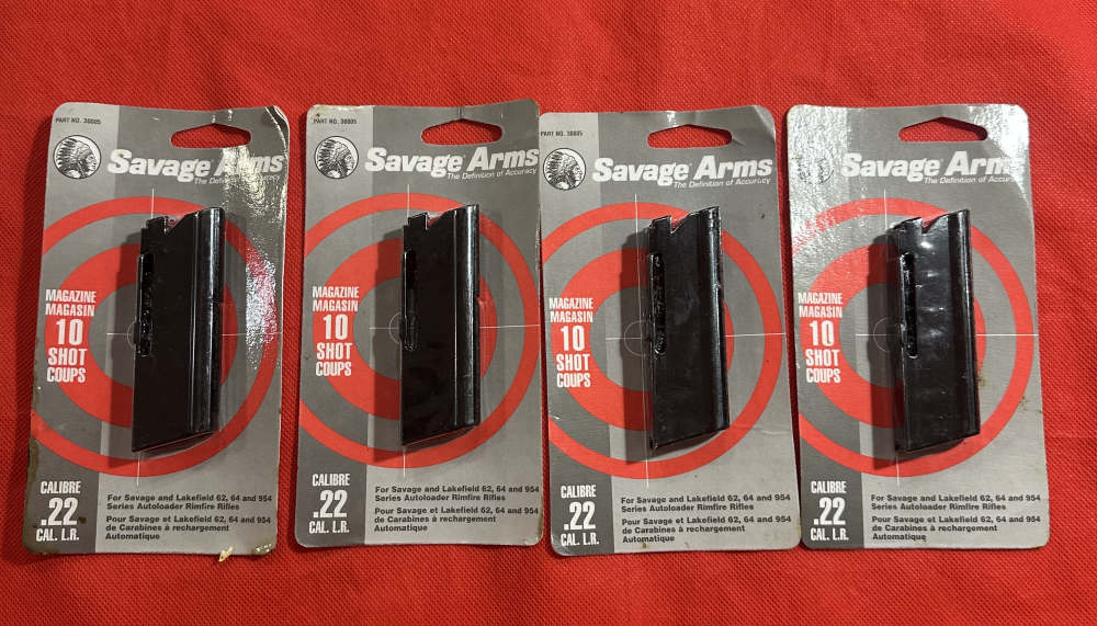 Savage Arms 22LR 10 RD Magazine for 60 Series Rifles lot of 4 NIB-img-0