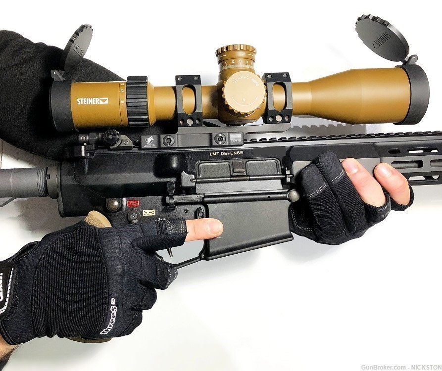 X-Large Size Tactical Gloves Open Fingers Lightweight Breathable -Three5-img-8