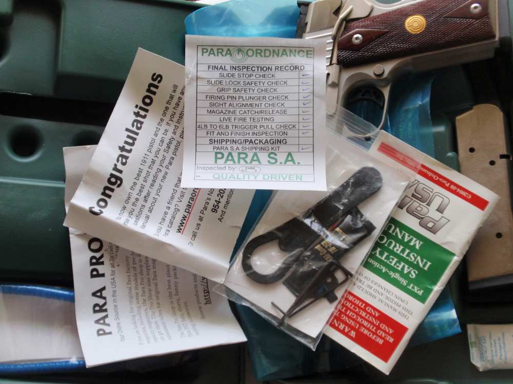 Beautiful Rare and Collectible Para Ordnance SUPER HAWG 6" 45 ACP Canada -img-8