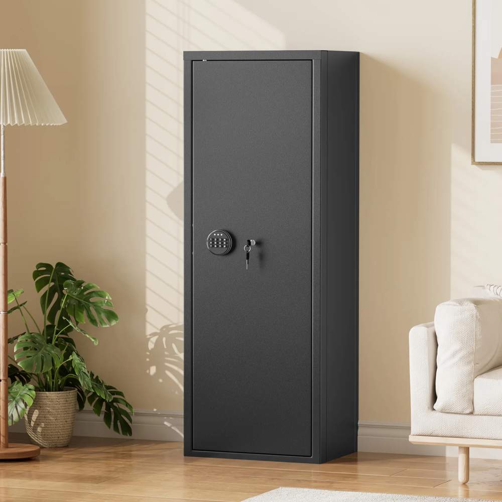 Large Gun Safe w/Quick Access Entry + Customizable Interior 55"x15"x21" G48-img-4