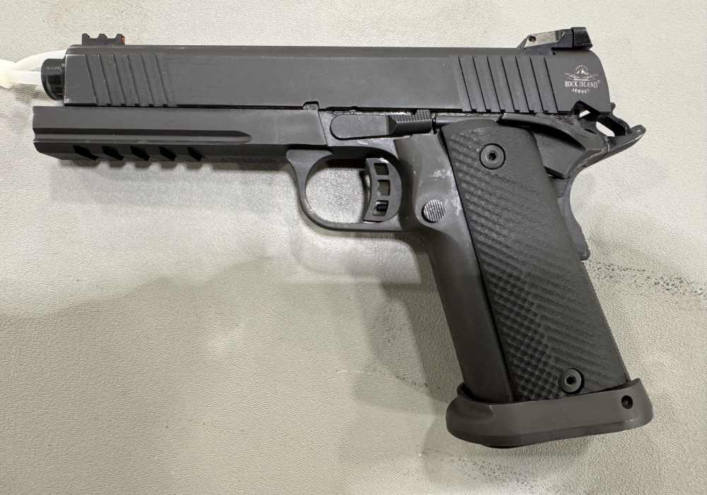 Rock Island M1911-A2 FS Tact 9mm 5” Tactical Rail (1) 17 rd mag-img-0