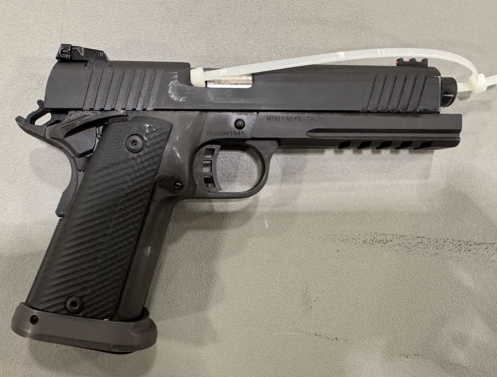 Rock Island M1911-A2 FS Tact 9mm 5” Tactical Rail (1) 17 rd mag-img-1