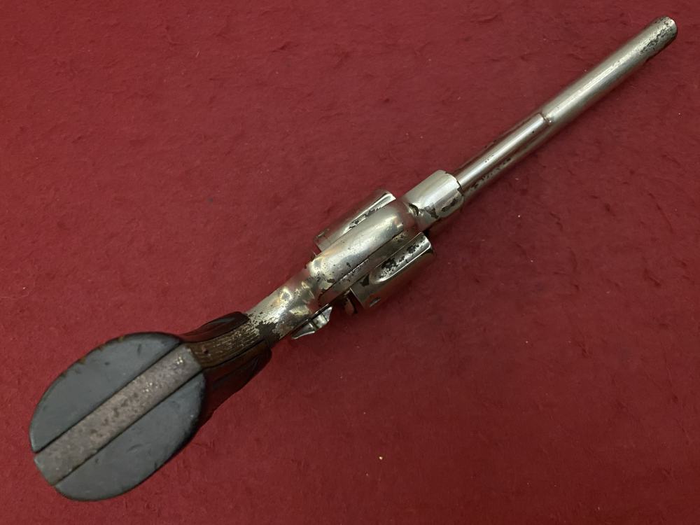 Rare Smith & Wesson Prewar Outdoorsman .38/44 .38 spl 6.5" Nickel 1932-img-3