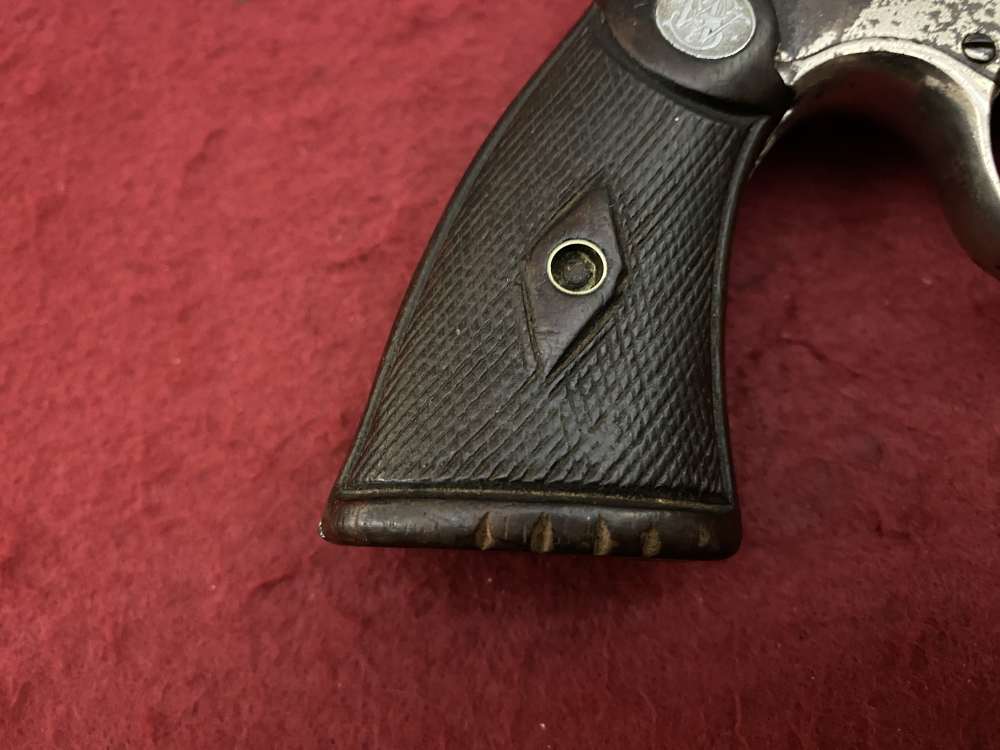 Rare Smith & Wesson Prewar Outdoorsman .38/44 .38 spl 6.5" Nickel 1932-img-6