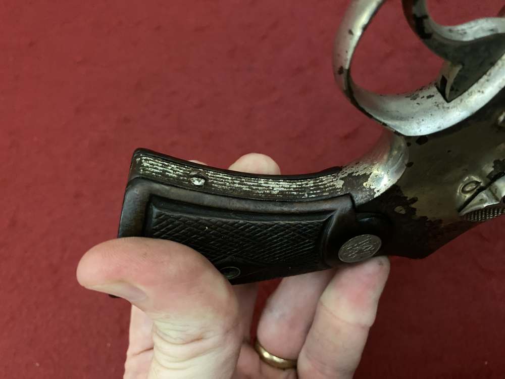 Rare Smith & Wesson Prewar Outdoorsman .38/44 .38 spl 6.5" Nickel 1932-img-59