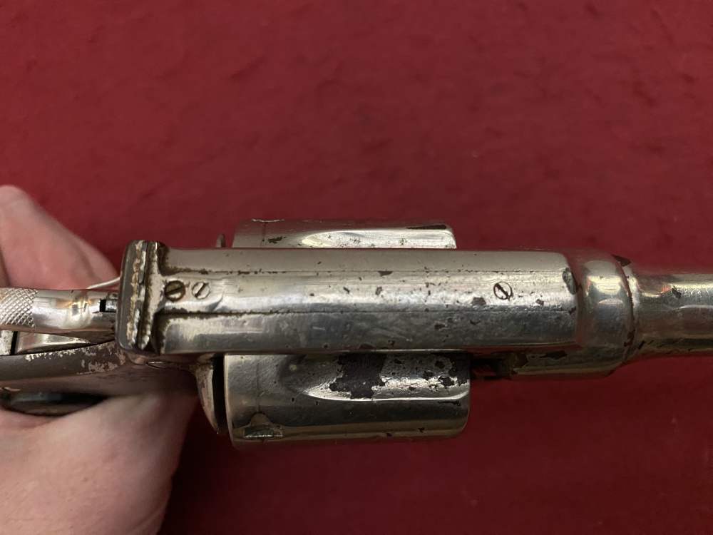 Rare Smith & Wesson Prewar Outdoorsman .38/44 .38 spl 6.5" Nickel 1932-img-71