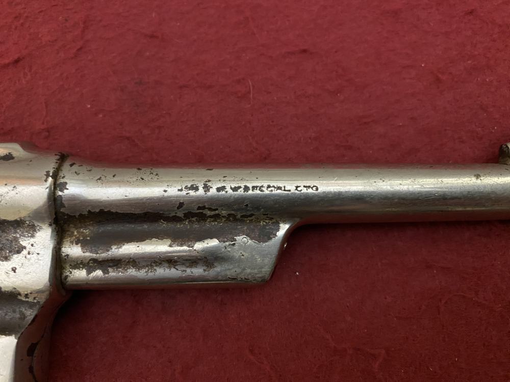Rare Smith & Wesson Prewar Outdoorsman .38/44 .38 spl 6.5" Nickel 1932-img-20