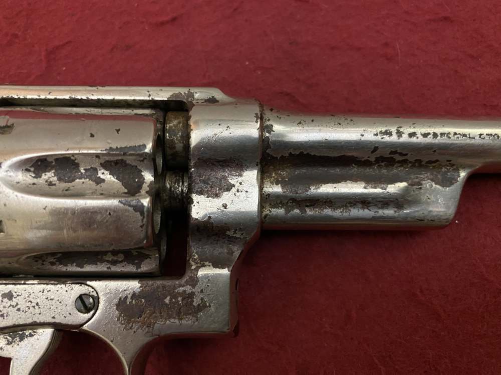 Rare Smith & Wesson Prewar Outdoorsman .38/44 .38 spl 6.5" Nickel 1932-img-15
