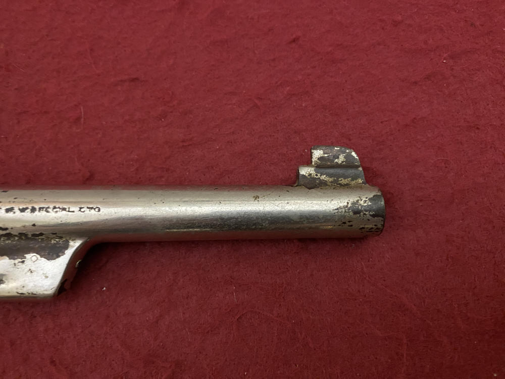 Rare Smith & Wesson Prewar Outdoorsman .38/44 .38 spl 6.5" Nickel 1932-img-21