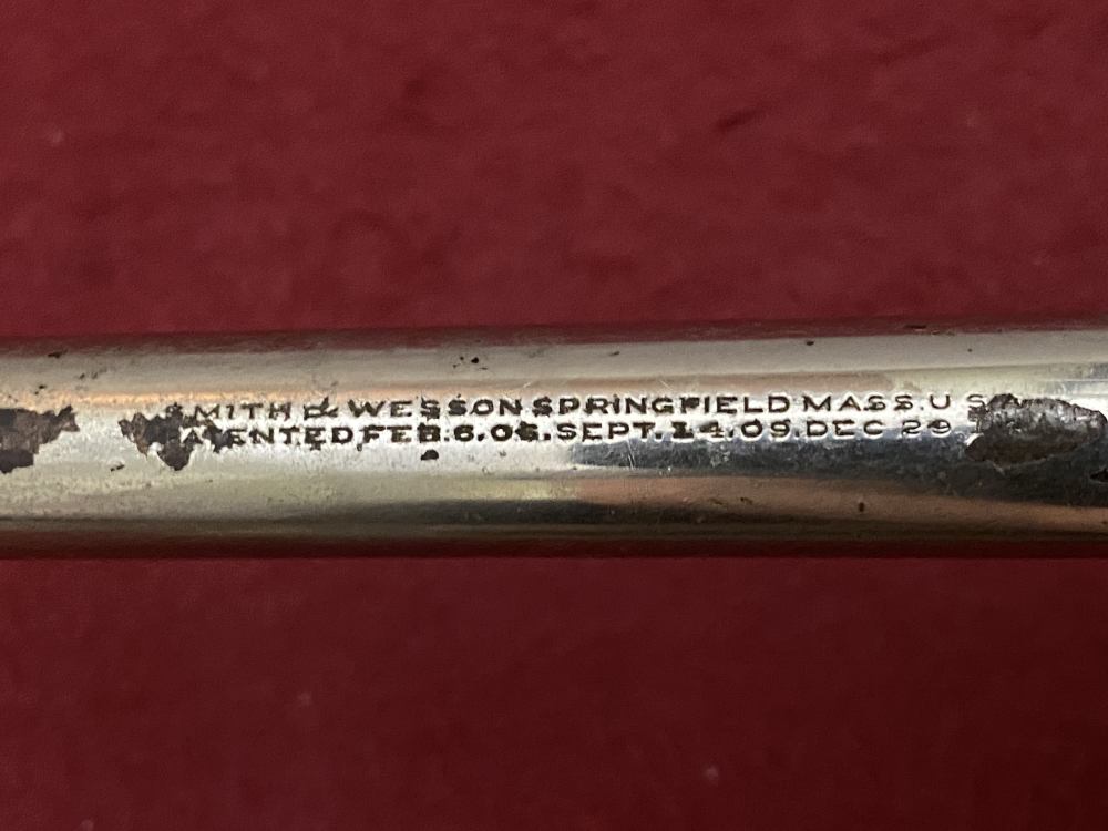 Rare Smith & Wesson Prewar Outdoorsman .38/44 .38 spl 6.5" Nickel 1932-img-74