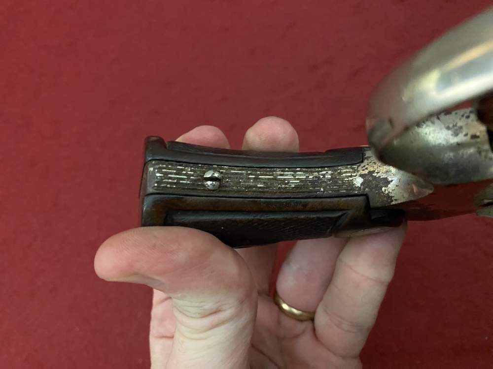 Rare Smith & Wesson Prewar Outdoorsman .38/44 .38 spl 6.5" Nickel 1932-img-58