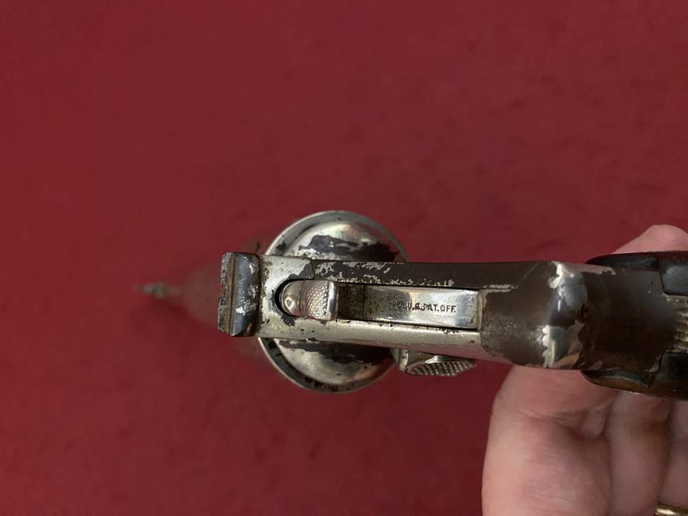 Rare Smith & Wesson Prewar Outdoorsman .38/44 .38 spl 6.5" Nickel 1932-img-50