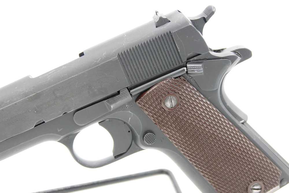 1943 Colt M1911A1 1911 A1 is a highly sought-after WWII firearm 1961 CMP-img-10