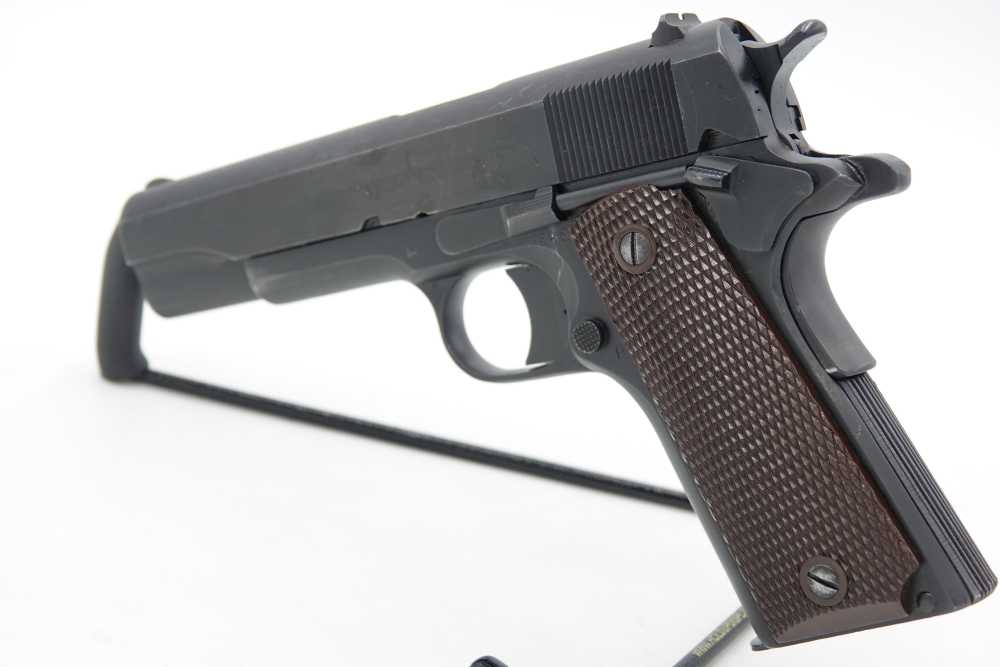 1943 Colt M1911A1 1911 A1 is a highly sought-after WWII firearm 1961 CMP-img-12