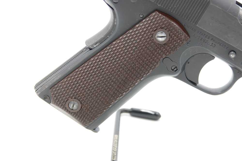 1943 Colt M1911A1 1911 A1 is a highly sought-after WWII firearm 1961 CMP-img-17