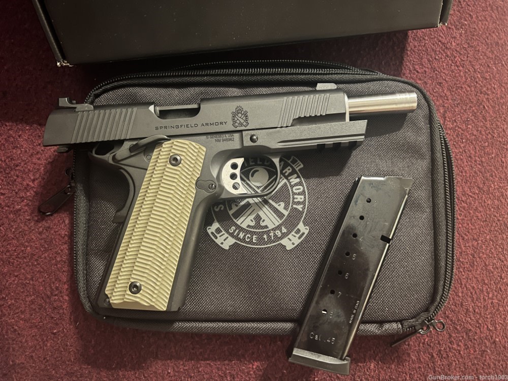 Springfield 1911 Operator 5" .45 ACP Pistol 8rd-img-4