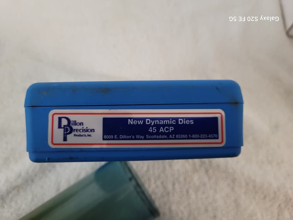 Dillon Carbide 45 ACP Reloading Dies-img-0