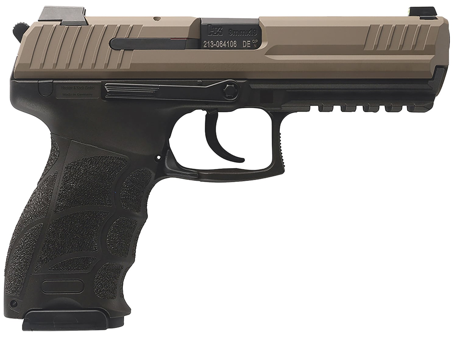 HK P30L V3 9mm Luger Pistol 4.45 Black/FDE Cerakote 81001198-img-1