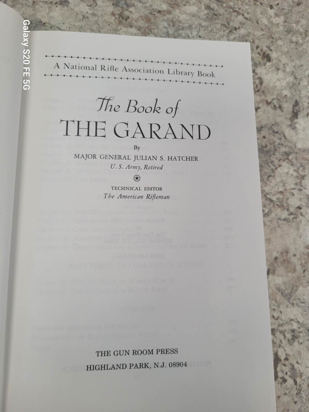 Book of the Garand by Julian S. Hatcher-img-1