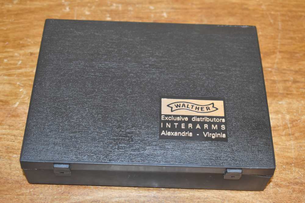Interarms Walther PPK/S .380 ACP Pistol Case (2) Mags Manual 95% 80's -img-22