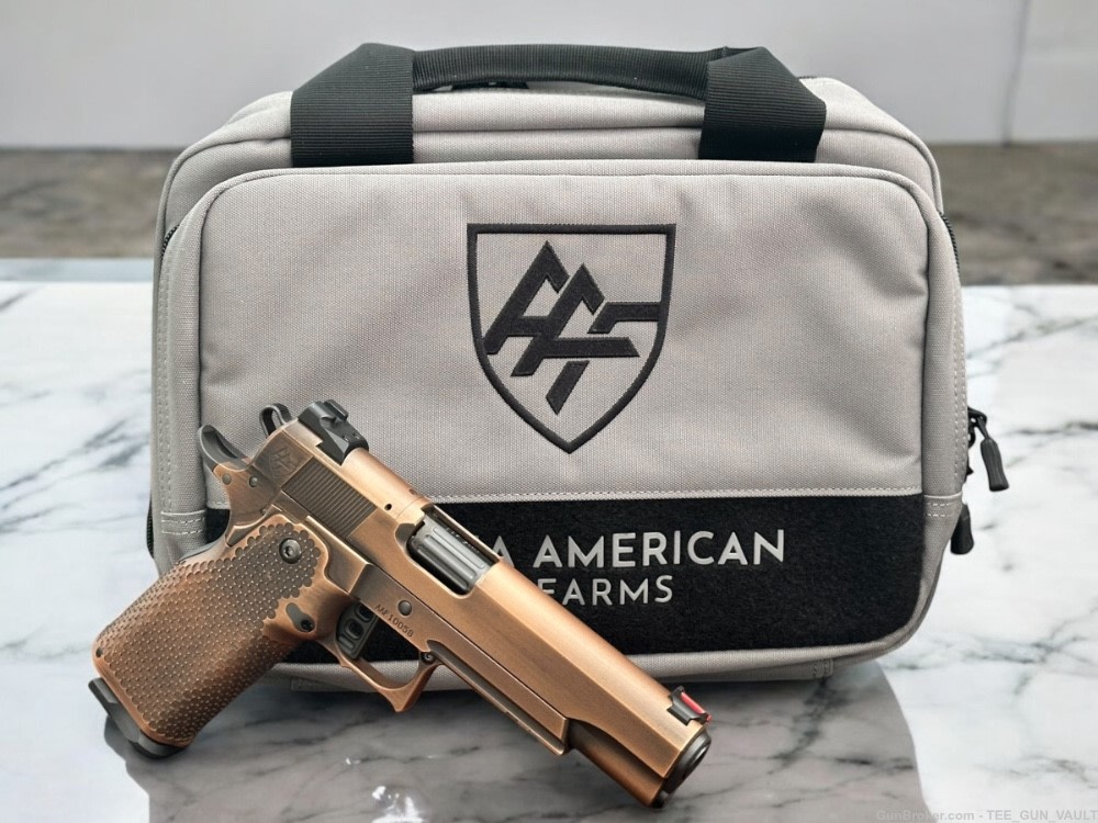 ALPHA AMERICAN AAF3 5” BARREL GOVERNMENT 9MM DOUBLE STACK COPPER.-img-3
