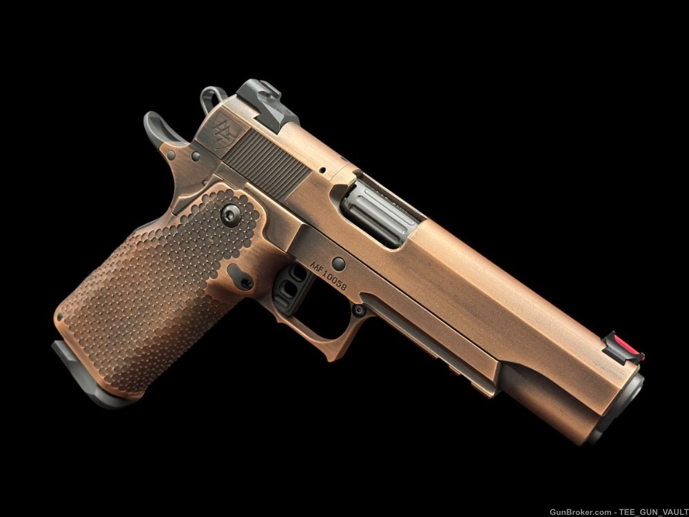 ALPHA AMERICAN AAF3 5” BARREL GOVERNMENT 9MM DOUBLE STACK COPPER.-img-5