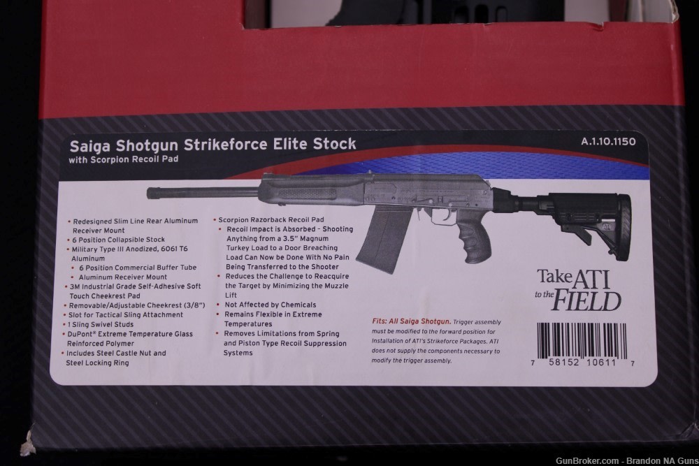 ATI Saiga Shotgun Strikeforce Elite Stock-img-25