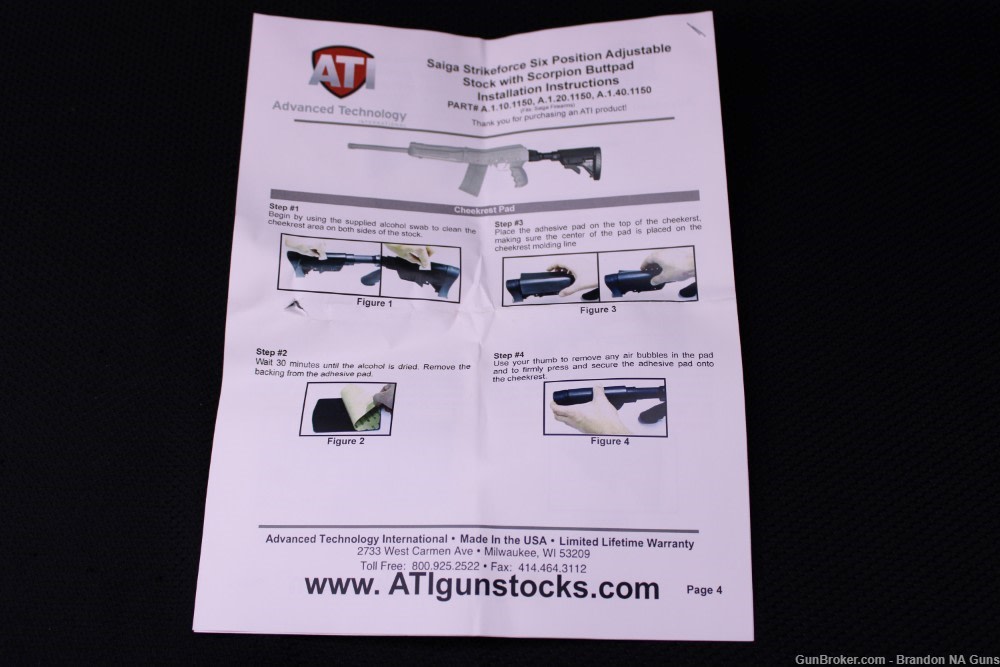 ATI Saiga Shotgun Strikeforce Elite Stock-img-11